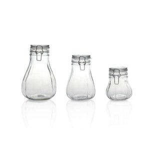 Stainless Steel Latch Storage Jar 12001 940ML-1900ML-2900ML