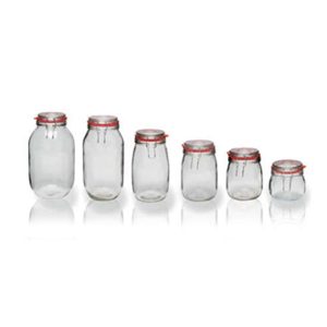 Stainless Steel Latch Storage Jar -12005 -450ML-750ML-1000ML-1500ML-2250ML-3200ML