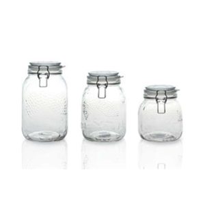 Stainless Steel Latch Storage Jar -12008 -1150ML-1540ML-1880ML